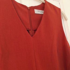 MM. La Fleur orange business dress